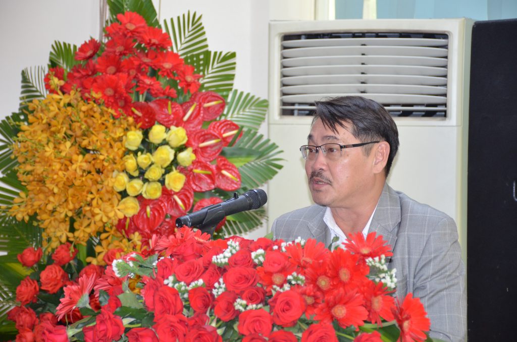 Mr. Pham Van Thanh - VRG Board Member speaking at the conference