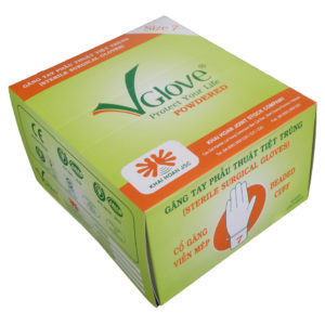 VGlove Sterile surgical latex gloves