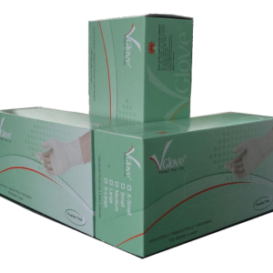 VGlove powder-free latex examination gloves