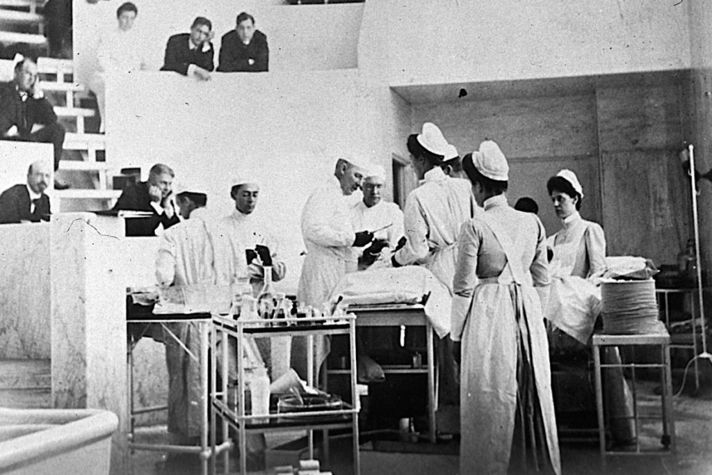 Dr. William Halsted and colleagues